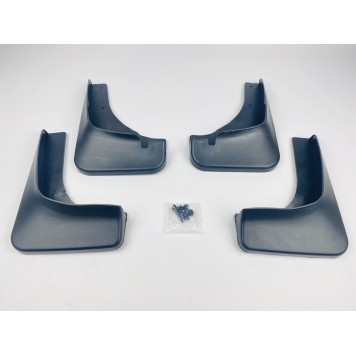 Брызговики для Mitsubishi Outlander XL 2006-2013 узкий порoг-3